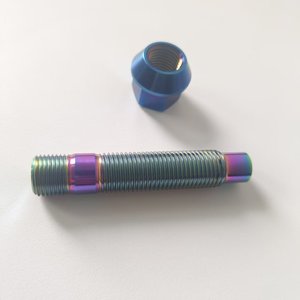 Dadi e bulloni esagonali personalizzati Gr5 M14x1.25x75mm con kit perno in titanio per <span class=keywords><strong>auto</strong></span> da corsa - Product Image 6