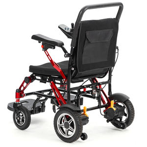 Silla de Ruedas Eléctrica Plegable Ligera con Neumáticos Sólidos, sin Necesidad de Asistente, Portátil para Viajes y Traslados - Product Image 3