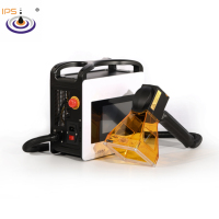 Machine de marquage laser à fibre portable IPS-LH830 20W 30W 50W, graveur laser portatif pour le marquage de métal, plastique, date de pneu, code, logo