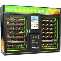 VENDLIFE Smart Sushi Comida fresca Máquina automática de café en caja Máquina de bebidas Máquina Expendedora de aperitivos