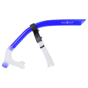Aqua Dive Sports - Snorkel classique en silicone bleu, équipement de sport aquatique durable, équipement d'entraînement pour adultes - Product Image 1