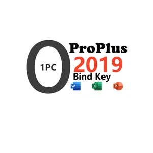 رسمي أصلي 100% فعالة عبر الانترنت OFF 2019 pro plus bind key 2019 المهنية مع مفتاح الربط bind email