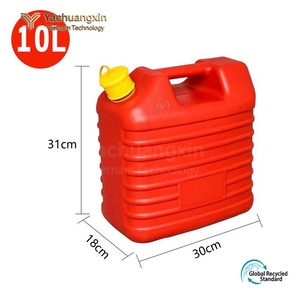 Bidon de carburant portable de 20 L en HDPE, étanche, entièrement automatique, chauffant, pour voiture, moto, camping, randonnée, voyage, rouge - Product Image 5