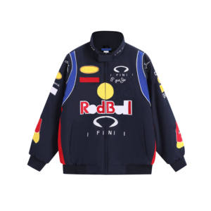 Hot Sale <strong>Vintage</strong> <strong>F1</strong> Men <strong>Jacket</strong> Embroidered Coat Biker Outfit Waterproof Breathable Streetwear Retro Motorcycle Racing <strong>Jacket</strong> - Product Image 5