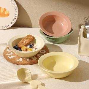 Cowboy-Hut-Schüssel Internet-Berühmte Frühstücks-Joghurt-Haferflocken-Salat-Dessert-Snack-Schalen - Modernes Einfaches Design Mikrowellengeeignet Keramik - Product Image 2