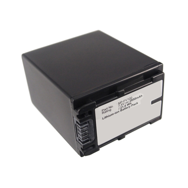 7.4V Camera Li-ion Battery Compatible with so Ny NP-FV100 DCR-SR100 DCR-SR300 DCR-SR60