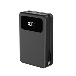 Sạc dự phòng khẩn cấp 20000mAh, tích hợp 2 cáp, sạc nhanh 20W, sạc di động đa năng với pin Li-Polymer 3.85V - Product Image 1