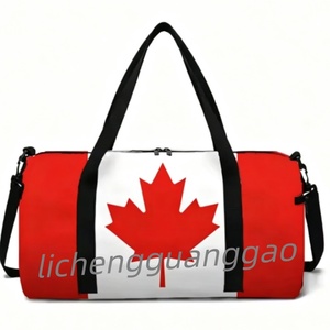 Sac de sport et de <span class=keywords><strong>voyage</strong></span> de qualité avec drapeau américain, grand sac de week-end patriotique, sac de <span class=keywords><strong>voyage</strong></span> en forme de tambour, personnalisable et abordable - Product Image 2