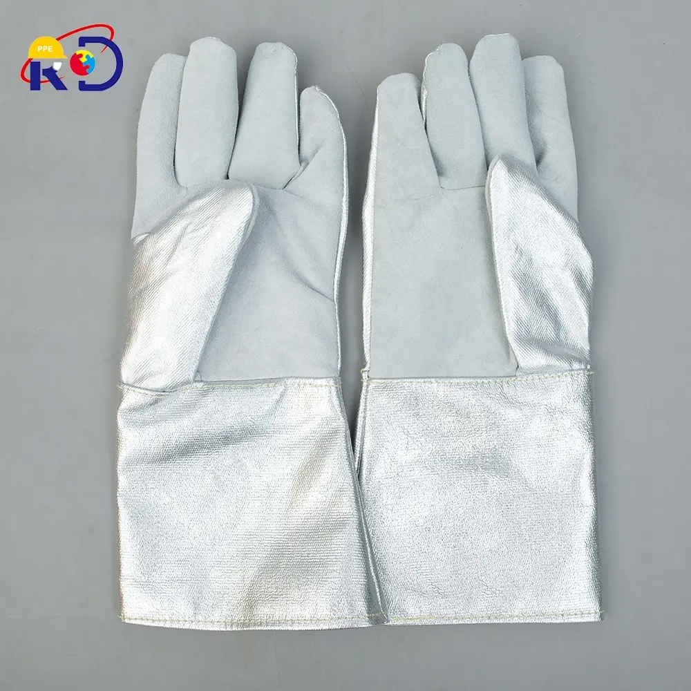 Aluminum Foil High Temperature Resistant Gloves