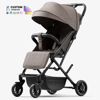 Poussette pour bébé compacte légère de haute qualité Meilleur landau pliable de Chine Fabricant personnalisé 3 en 1