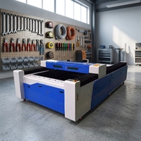 Graveur laser CO2 CNC Tz1325, grande surface de travail, haute précision, contrôle Ruida, refroidissement par eau, servomoteur Leadshine