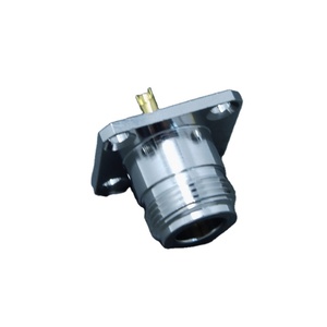 Connecteur Coaxial RF à bride <span class=keywords><strong>Jack</strong></span> <span class=keywords><strong>femelle</strong></span> 25.4mm hq 4 trous, support avec récepteur/terminateur - Product Image 5