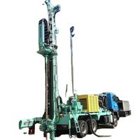 APCOM Foreuses de Puits d'Eau Montées sur Camion 1000m Petites Foreuses Pneumatiques d'Occasion pour Sondage sur Camion