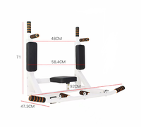 Barre de traction murale Freeman, barre de traction robuste en acier pour la musculation à domicile, au garage ou en salle de sport, fabrication OEM