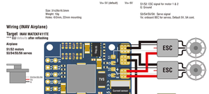 Controlador de Vuelo Matek Mateksys F411-WTE STM32F411 con BEC Integrado, Salida 2-6S ESC 90A, Sensor de Corriente, para Drones de Ala Fija, BMI270 - Product Image 5