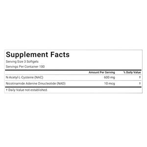 GMP sertifikalı özel etiket organik hindistan cevizi ve MCT yağ Rad Nad + <span class=keywords><strong>Softgel</strong></span> kapsül için Nad + Softgels - Product Image 2