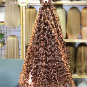 Extensiones de Cabello Humano Virgen Vietnamita Rumoon RM Grado 12A, Doble Trama, Tejido a Máquina, Ondulado/Corrugado/Rizado, Todos los Colores - Product Image 4