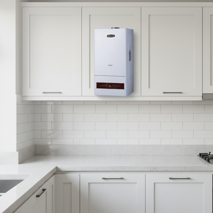Chaudière murale sans réservoir à <span class=keywords><strong>gaz</strong></span> intelligente thermostatique de 36 kW pour la cuisine et la salle de bain, double usage, <span class=keywords><strong>fonctionnement</strong></span> manuel - Product Image 1