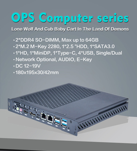 Mini <span class=keywords><strong>PC</strong></span> Factory Ops de 195x180x30mm, Intel de 12ª y 13ª Generación, Core I3 I5 I7, DDR4 de 16GB, Pantalla 4K, 80 Pines, <span class=keywords><strong>PC</strong></span> OPS para Pizarra Interactiva - Product Image 6