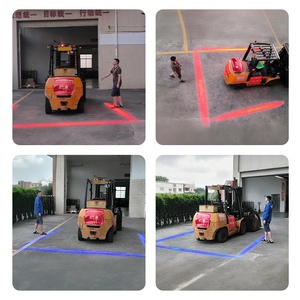 Feu de signalisation de sécurité bleu avec détection de piétons par IA et système de détection de proximité pour camions anti-collision - Product Image 6