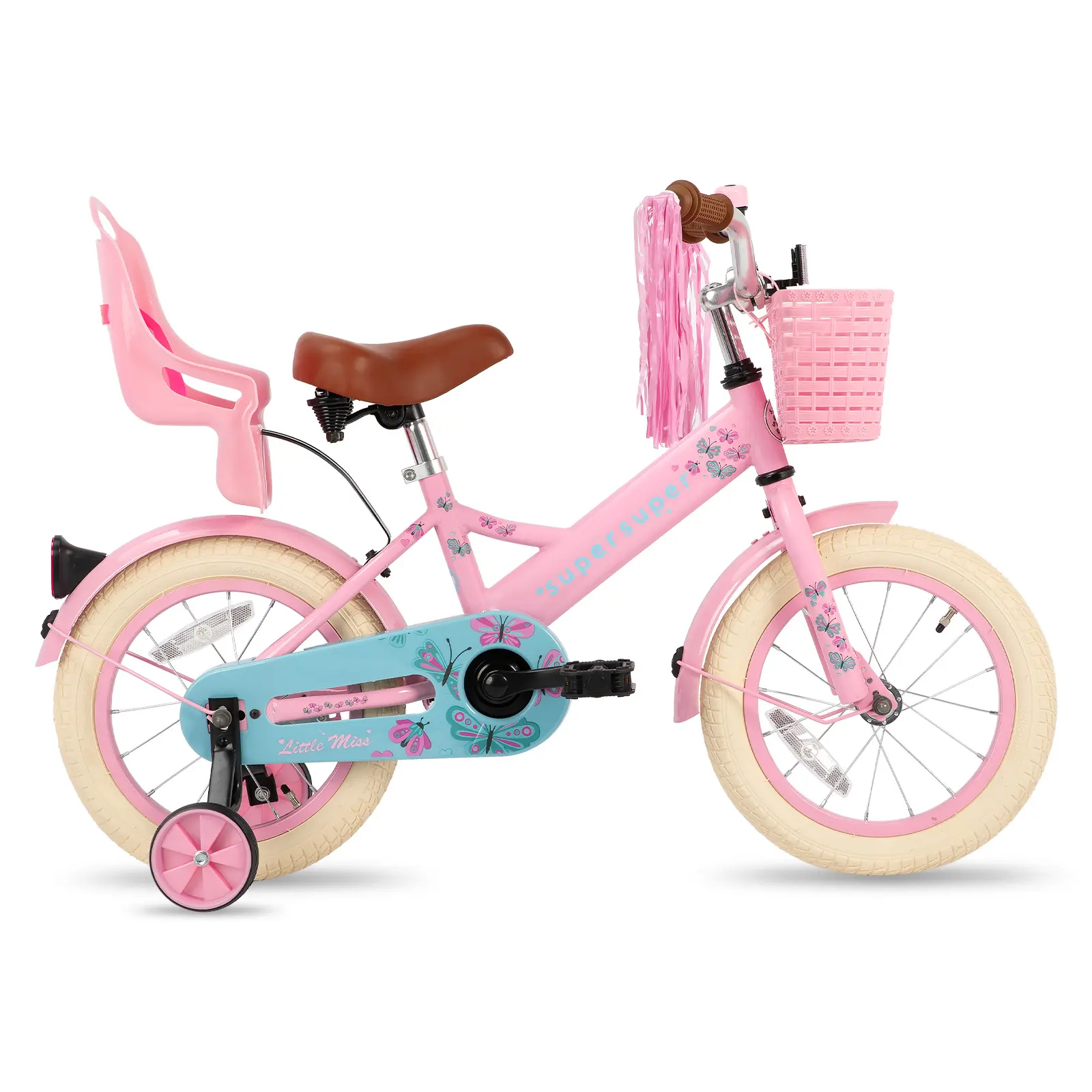 JOYKIEフラワースタイルシングルスピードギア121416インチバイク3〜12歳女の子子供用自転車自転車子供用