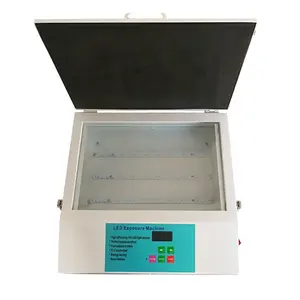 Famille pas cher 30w 12x8 pouces Mini unité d'exposition à plaque LED UV pour imprimante de tampographie
