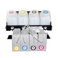 81 83 705 toplu Ciss sistemi tankı çip dekoder HP Designjet 5000 5100 5500 için mürekkepli Plotter sürekli mürekkep besleme sistemi