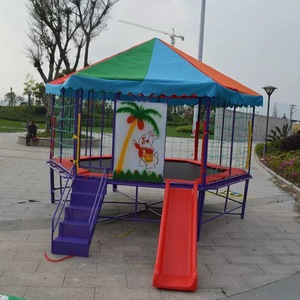 Tùy Chỉnh Ngoài Trời Trampoline Trẻ Em Miễn Phí Nhảy Trampoline Sân Chơi Ngoài Trời Thiết Bị Trẻ Em Trẻ Em Của Trampolines - Product Image 3