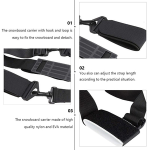 Trượt Tuyết Ngoài Trời Phụ Kiện Có Thể Điều Chỉnh Trượt Tuyết Cực Tàu Sân Bay Dây Đeo Vai Tàu Sân Bay Tuyết Hội Đồng Quản Trị Mang Theo Dây Đeo - Product Image 5