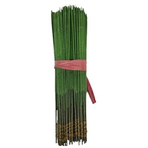 Tiges de fleurs artificielles Yiyi Flowers, 30 cm, vertes, en plastique, fournitures pour arrangements floraux - Product Image 3