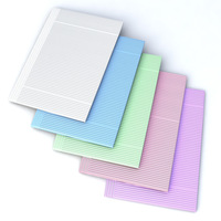 Serviettes de tatouage noires jetables durables 2 papier 1 poly, bavoirs dentaires imperméables, désinfectants EOS, 33x45cm, directement de l'usine