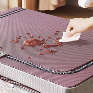 24L 66L 100L Aufbewahrung sbox mit großer Kapazität Haushalt 2 Farben Visuelle Aufbewahrung sbox Faltbarer Kleider schrank mit Stahlrahmen-Organizer - Product Image 5