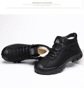 Nuevos Zapatos Térmicos para Hombre de Otoño e Invierno, Calzado Casual Impermeable y Grueso para Hombre, Botas de Nieve para Deportes al Aire Libre - Product Image 5