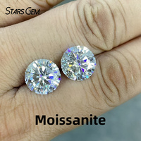 Starsgem Moissanite de grande taille, taille brillant rond, DEF VS, prix de gros pour la fabrication de bijoux