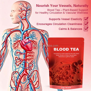 Infus Herbal Alami Berbasis Tumbuhan 2.5g 20 Sachet dengan Ginkgo Polygonatum, Serbuk Pinus, Seabuckthorn, Teh Darah - Product Image 2