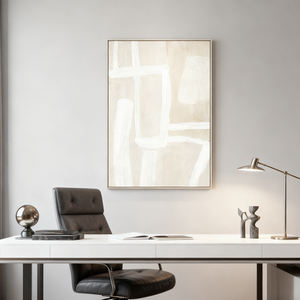 Décoration murale d'art abstrait moderne imprimé sur toile, affiche minimaliste pour salon, chambre <span class=keywords><strong>à</strong></span> coucher, taille personnalisée - Product Image 1
