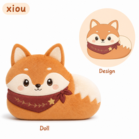Coussin en peluche personnalisé ultra-doux avec rembourrage en coton PP respirant, appui-tête de chevet, logo personnalisé brodé, parfait comme cadeau