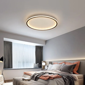 New <b>Modern</b> Indoor <b>Lighting</b> 38W 50W 60W Ultra Thin <b>Modern</b> Minimalist Pendant Lamp Round <b>Led</b> <b>Ceiling</b> Lamp for Living Room Bedroom - Product Image 6