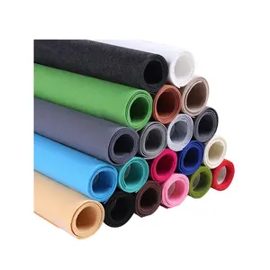 Đa chức năng màu 100% polyester cảm thấy tấm vật liệu an toàn thân thiện với môi thủ công