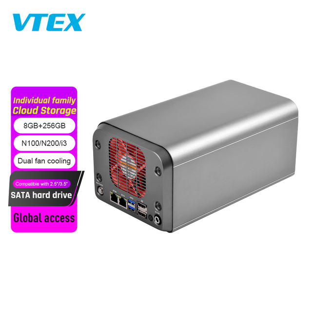 Wholesale Network Data Cloud Disk Station 2 Bay Home Case Storage Chassis Nas Server Storage Server