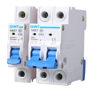 MCB мини автомат защити цепи NXB-40 1P + N C10 - Product Image 6