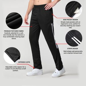 <b>Mens</b> Casual Mid Waist Baggy Outdoor <b>Jeans</b> Quick Dry Joggers Sweatpants For Hiking And Track Flat Front Cargo Pants - Product Image 5