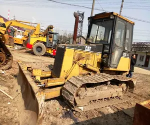 Sử Dụng Mini Bulldozer CAT D3C Cat Mini Bulldozers D3C Diggers Thủy Lực Máy Xúc Để Bán Tại Thượng Hải