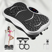 Plateforme vibrante de fitness verticale de haute qualité en ABS, ultra-mince, pour amincissement corporel, charge 150 kg, vente en gros