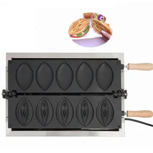 Comercial-máquina eléctrica para hacer waffles con forma de pene y vagina, máquina para hacer helados rellenos de mini vagina, otras máquinas de aperitivos