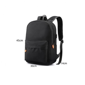 BSCI Custom Logo Stylish Black Nylon Laptop Backpacks School <b>Bags</b> With Usb Daily Life Laptop School <b>Student</b> Backpack <b>Bag</b> - Product Image 4
