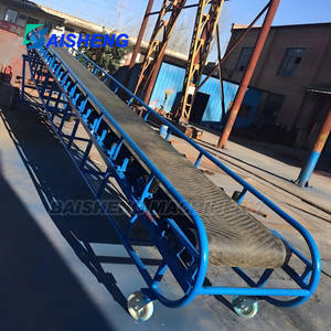 Konveyor sabuk ponsel portabel di roda untuk gerakan mudah antara situs, Ideal untuk truk & gerobak memuat - Product Image 3