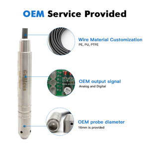 Glt530 19 Mét probe đường kính nhỏ thủy tĩnh deep-vâng mực nước cảm biến - Product Image 2