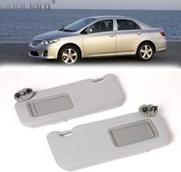 Parasol para Auto, Repuesto para Toyota Corolla 2007 2008 2009 2010 2011 2012 2013, con Lámpara y Espejo, LHD US, CA