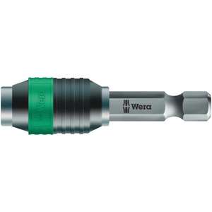 WERA - 05052500001 Portapuntas universal Rapidaptor de 1/4 ''(paquete múltiple)-EAN 4013288095619 INSERTOS PARA ATORNILLADORES DE PUNTAS - Product Image 1